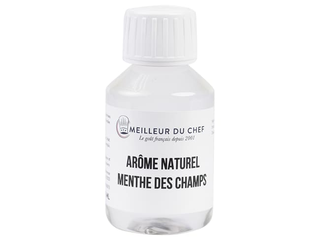 Arôme naturel menthe des champs (forte) - hydrosoluble - 58 ml - Selectarôme