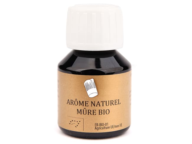 Arôme Bio mûre - hydrosoluble - 115 ml - Selectarôme