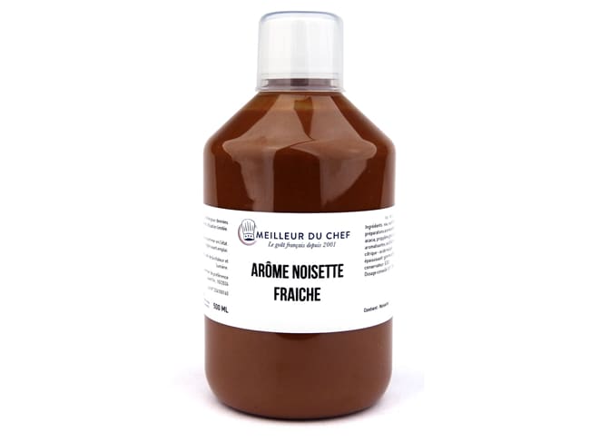 Arôme noisette fraîche - hydrosoluble - 500 ml - Selectarôme