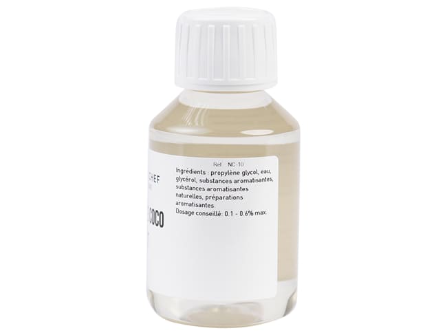 Arôme noix de coco note (lait) - hydrosoluble - 115 ml - Selectarôme