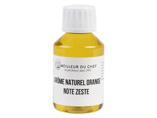 Arôme naturel orange note zeste