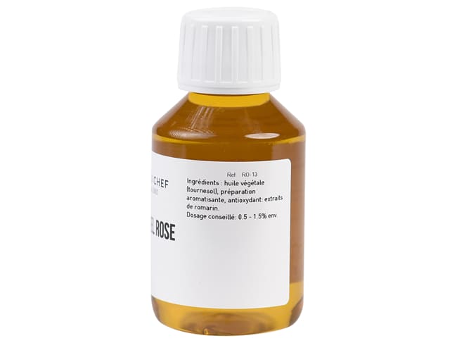 Arôme naturel rose - liposoluble - 115 ml - Selectarôme