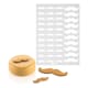 Chablon en silicone (x 2) - 43 Moustaches - Silikomart