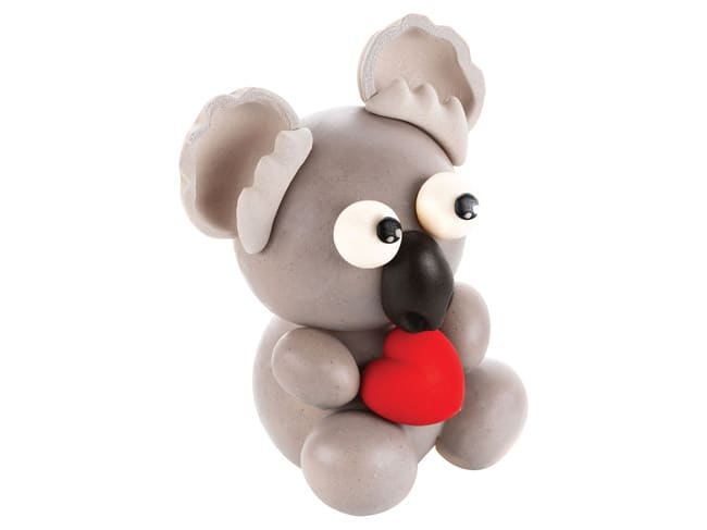 Moule thermoformé - Koala 3D - kit de 4 pièces - Silikomart