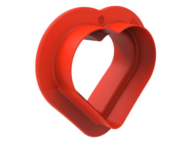 Moule silicone - 6 coeurs Heartix - 30 x 17,5 cm - Silikomart