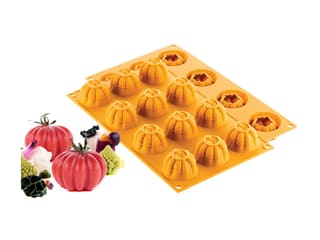 Moule silicone Naturae - Tomate Ø 4,3 cm - 30 x 17,5 cm - Silikomart