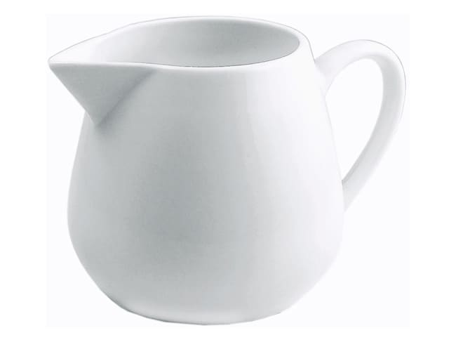 Pot à lait - porcelaine blanche - environ 20 cl