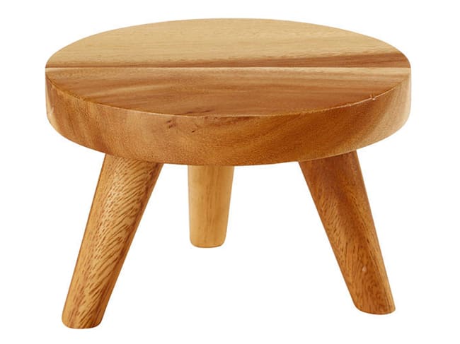 Présentoir de buffet en bois - Ø 15 cm