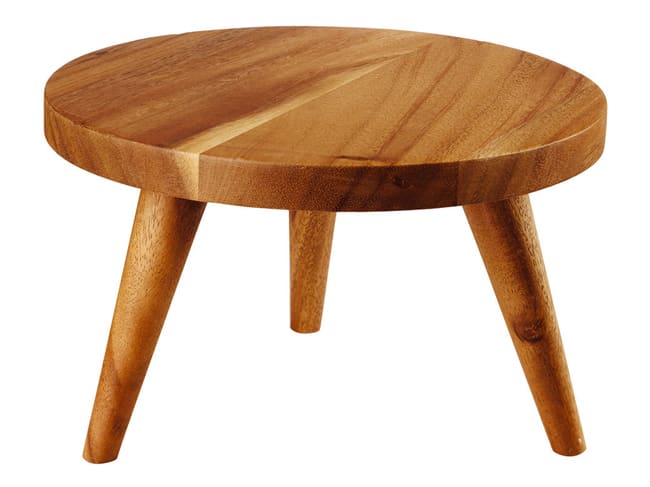 Présentoir de buffet en bois - Ø 24 cm