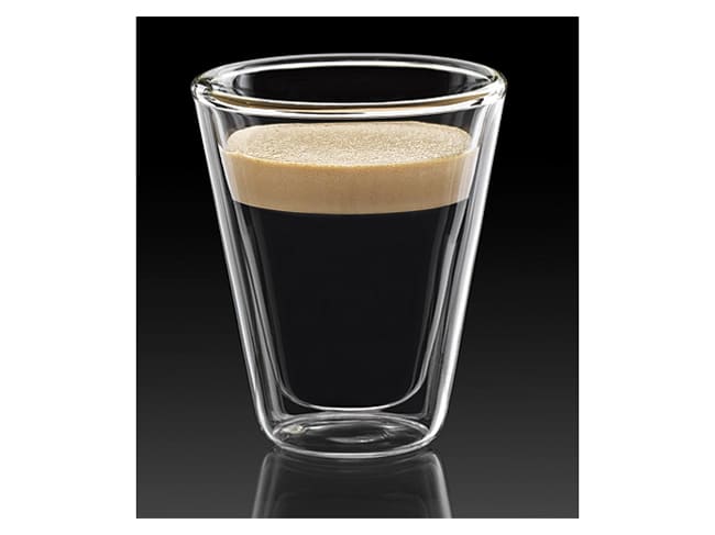 Tasse à caffeino (x 2) - double paroi - 8,5 cl