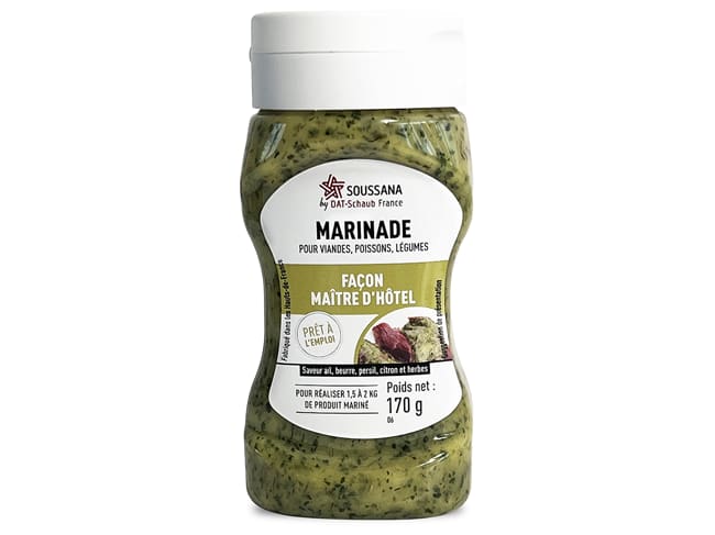 Marinade façon Maître d'Hôtel - 170 g - Soussana