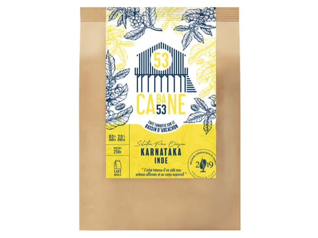 Café Tchanqué moulu - Karnataka - 250 g - Tchanqué Gourmet