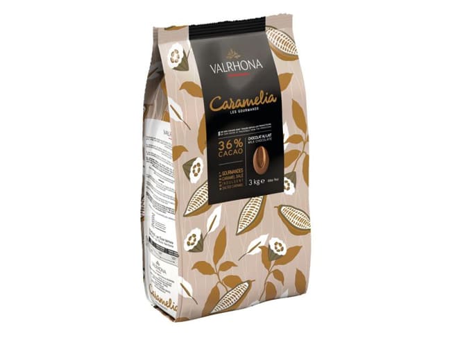 Chocolat au lait Caramélia 36% - 3 kg - Valrhona