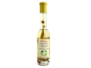 Vinaigre artisanal aromates et baies - vieilli en fût de chêne - Vinaigrerie St Jacques
