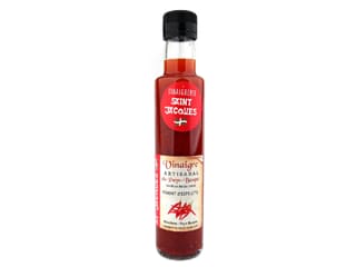 Vinaigre artisanal au piment d'Espelette - vieilli en fût de chêne - Vinaigrerie St Jacques