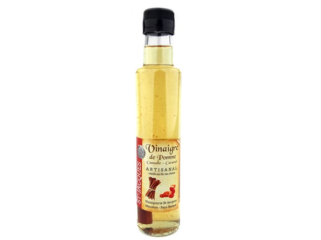 Vinaigre artisanal de pomme - vieilli en fût de chêne - Vinaigrerie St Jacques