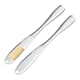 Couteau à beurre et décor (x 2) - inox - Westmark