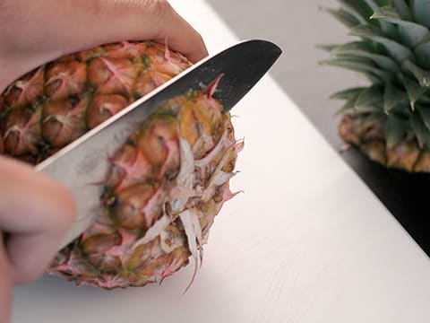 Préparer un ananas à la Créole - 2