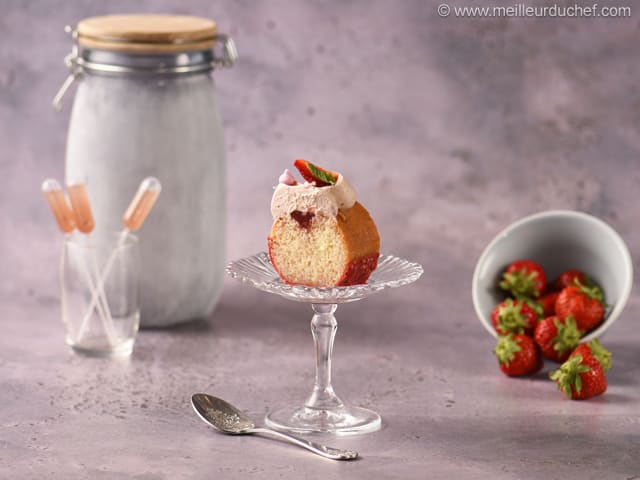 Baba aux fraises