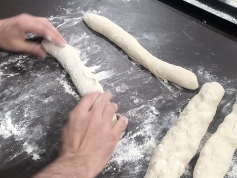 Mini-baguettes (sans pétrissage) - 66