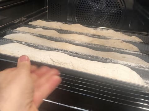 Mini-baguettes (sans pétrissage) - 73