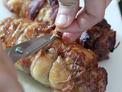 Ballotine de poulet de Bresse farci aux morilles - 69