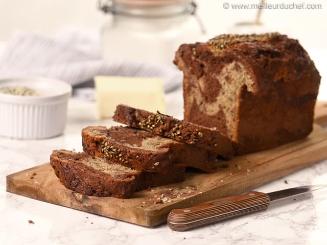 Banana bread chocolat/chanvre