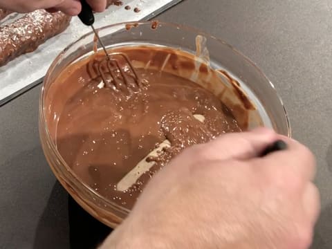 Barre chocolatée au nougat de Montélimar - 18