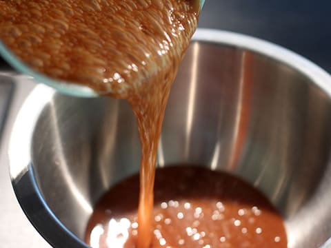 Barre chocolatée, biscuitée au caramel fondant - 26