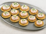 Blinis &agrave; la cr&egrave;me de tarama