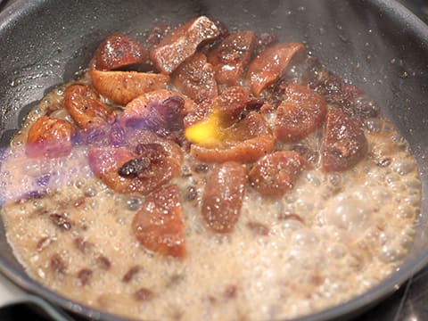 Bonbon de foie gras en aumônière et son écrasé de potimarron - 8