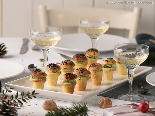 Escargots en brioche