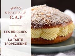 Les brioches et la tarte Tropézienne du CAP pâtissier