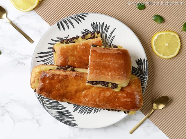 Brioche suisse aux pépites de chocolat