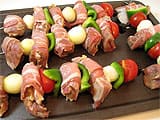 Brochettes d'agneau au lard - 20