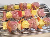 Brochettes de porc à l'ananas - 11