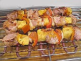 Brochettes de porc à l'ananas - 12