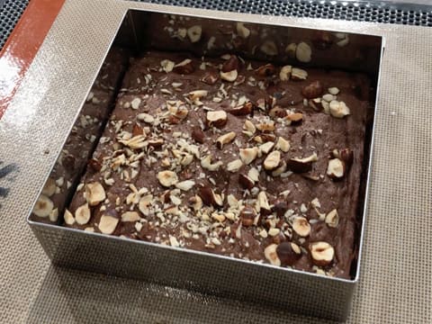 Brownie chocolat noisette - 25
