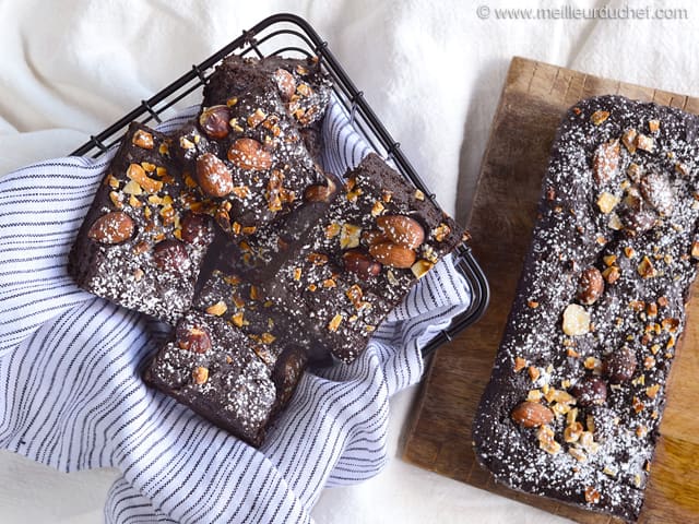 Brownie à la farine de banane (sans gluten)