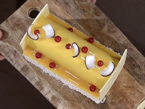 Bûche cheesecake exotique - 172