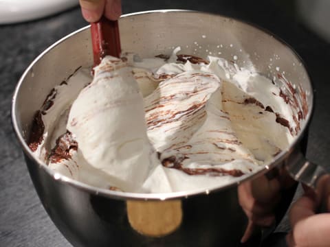 Bûche de Noël chocolat au cœur abricot - 71