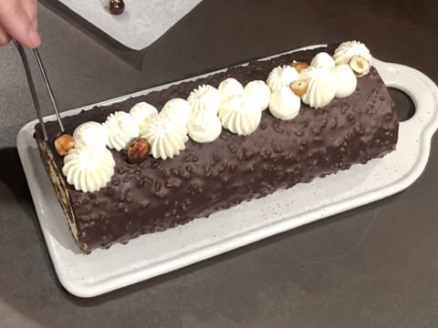 Bûche chocolat praliné mascarpone - 101