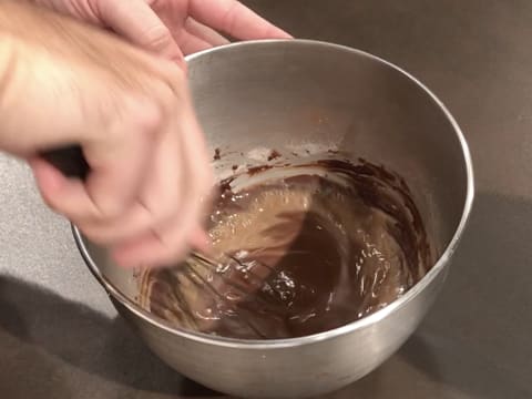 Bûche chocolat praliné mascarpone - 15