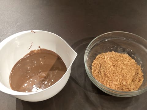 Bûche chocolat praliné mascarpone - 34