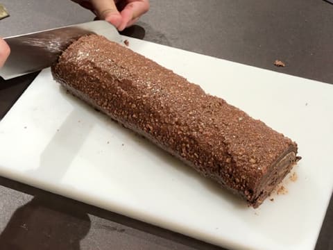 Bûche de Noël chocolat/praliné - 94