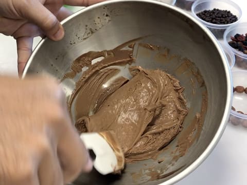 Bûche de Noël coco chocolat, façon bounty - 99