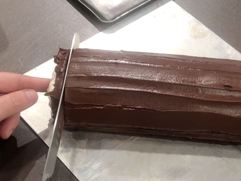 Bûche de Noël au chocolat - 70