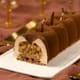 Bûche de Noël Dulcey, pomme, spéculoos