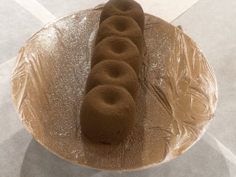 Bûche de Noël Dulcey, pomme, spéculoos - 97