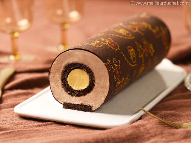 Bûche de Noël Jivara/passion